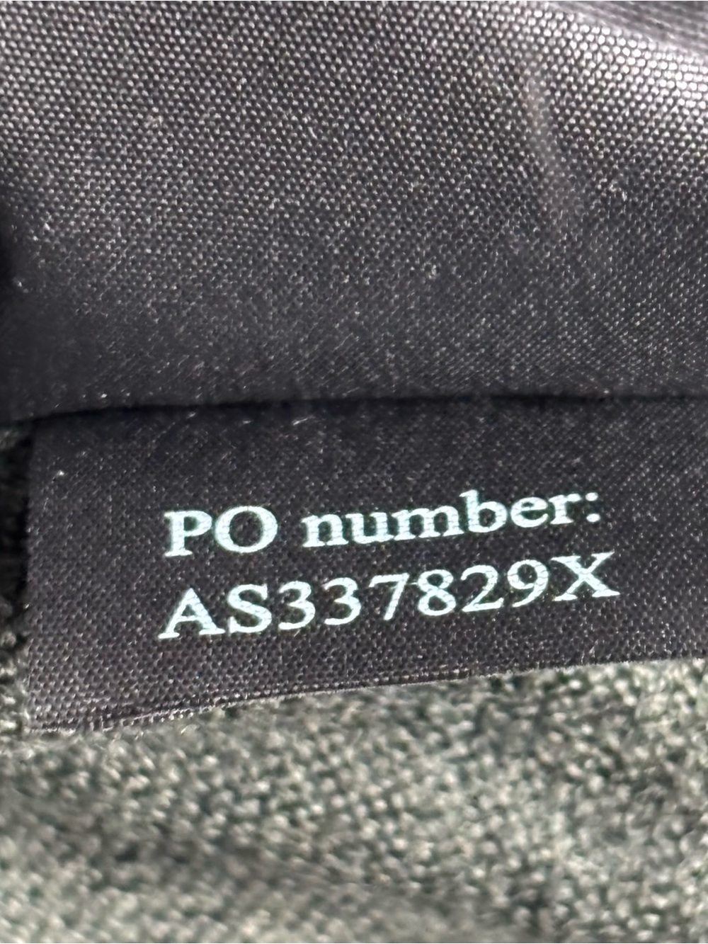 AllSaints Sweater Mens XL Green Nomo Crew Wool Blend Pullover Logo Tight Knit - Picture 13 of 16